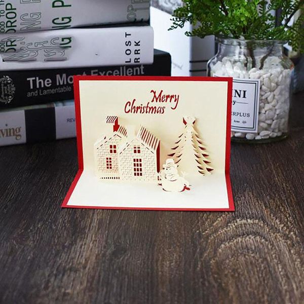 greeting cards 3d creative -up christmas party invitation folding type gift for friends stereo card
greeting cards 3d creative -up christmas party invitation folding type gift for friends stereo card