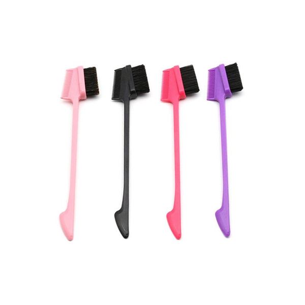 hair brushes 10pcs/lot multifunction double sided edge control comb colorful styling eyebrow combing brush beauty tools, Silver
hair brushes 10pcs/lot multifunction double sided edge control comb colorful styling eyebrow combing brush beauty tools, Silver