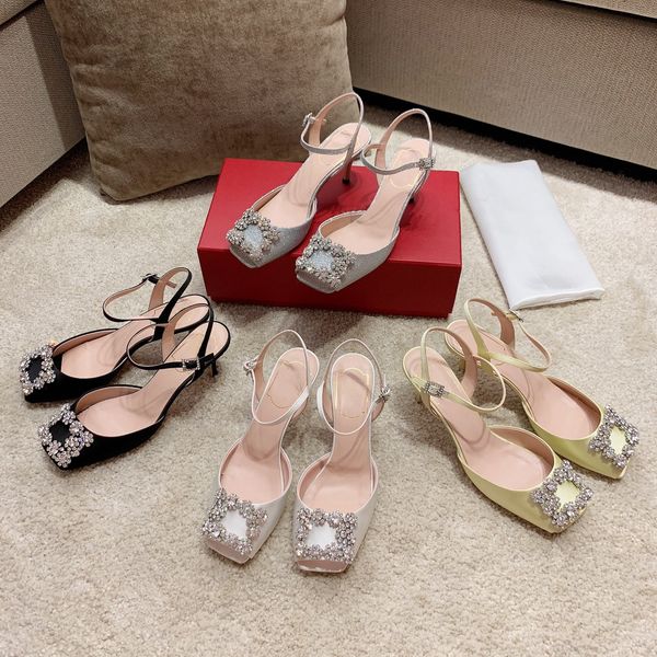 women crystal sandals ladies height increasing elegant sandals women square-toe sandals zapatillas mujer designer shoes, Black
women crystal sandals ladies height increasing elegant sandals women square-toe sandals zapatillas mujer designer shoes, Black