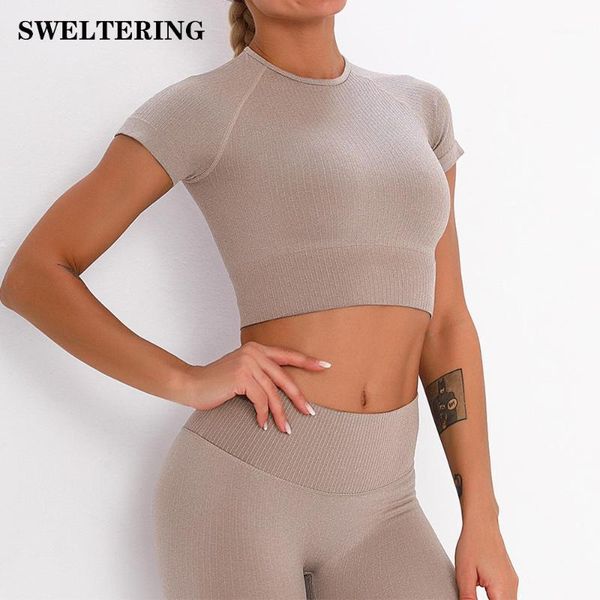 yoga shirts short sleeve solid color vital seamless women fitness crop workout gym clothes sportswear running t-shirts outfit
yoga shirts short sleeve solid color vital seamless women fitness crop workout gym clothes sportswear running t-shirts outfit