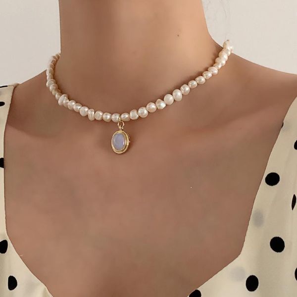 chokers 2021 selling irregular nature moonstone pendant baroque pearl choker necklace for girl jewelry, Golden;silver
chokers 2021 selling irregular nature moonstone pendant baroque pearl choker necklace for girl jewelry, Golden;silver