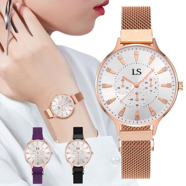 wristwatches woman watches rose gold watch women quartz women's wristwatch ladies girls clock magnetic strap, Slivery;brown
wristwatches woman watches rose gold watch women quartz women's wristwatch ladies girls clock magnetic strap, Slivery;brown