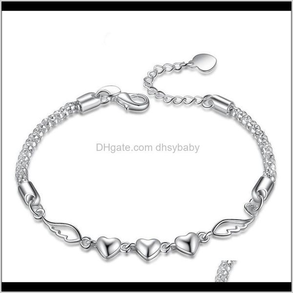 drop delivery 2021 heart designs charm bracelets 925 sterling sier plated with clasps lady girls gift fashion elegant fine jewelry bracelet, Golden;silver
drop delivery 2021 heart designs charm bracelets 925 sterling sier plated with clasps lady girls gift fashion elegant fine jewelry bracelet, Golden;silver