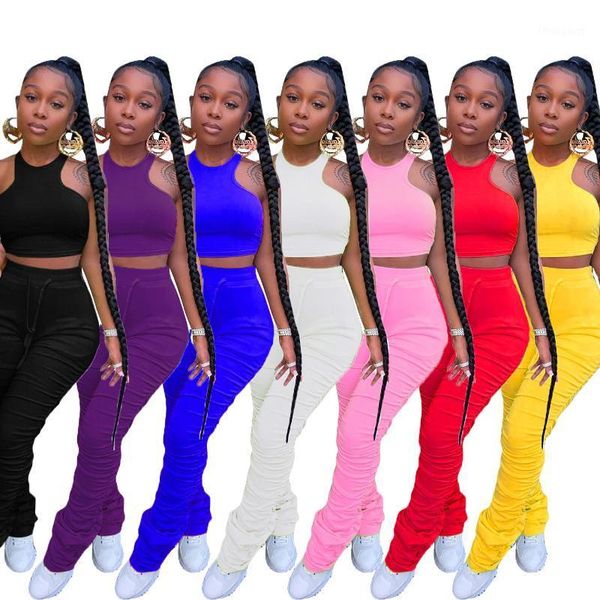 women's tracksuits 12cm761 summer women street two piece set and solid tank ruched trousers pants tracksuit sweatsuit outfits, Gray
women's tracksuits 12cm761 summer women street two piece set and solid tank ruched trousers pants tracksuit sweatsuit outfits, Gray