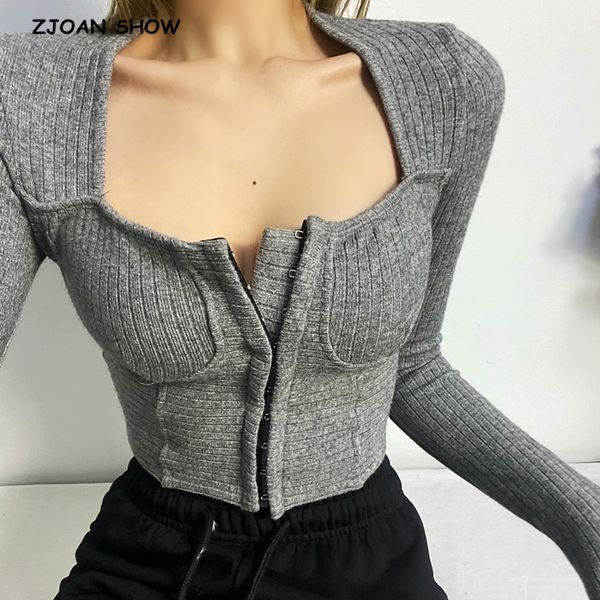 women's knits & tees 2021 vintage women knitted cardigan france style square collar covered buttons cropped sweater long sleeve kn, White
women's knits & tees 2021 vintage women knitted cardigan france style square collar covered buttons cropped sweater long sleeve kn, White