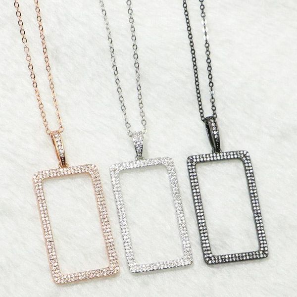 pendant necklaces 4 pc rectangle necklace mix color hollow zircon charms gift for lady 50221, Silver
pendant necklaces 4 pc rectangle necklace mix color hollow zircon charms gift for lady 50221, Silver