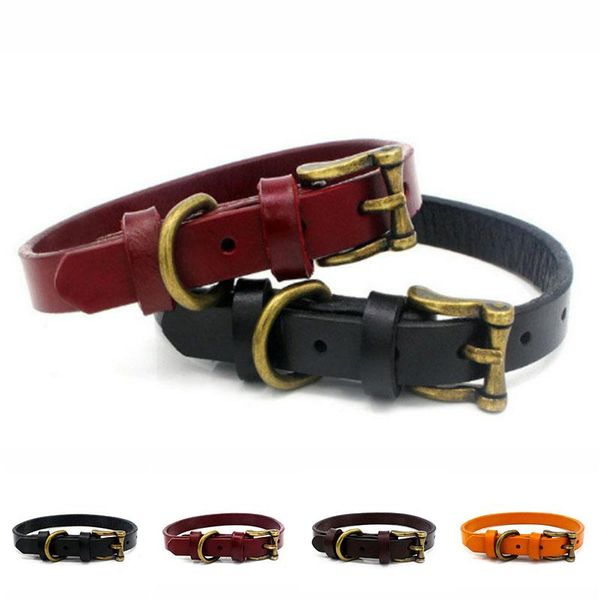 dog collars & leashes genuine real leather pet collar retro copper buckle for large medium and small dogs heavy duty puppy
dog collars & leashes genuine real leather pet collar retro copper buckle for large medium and small dogs heavy duty puppy