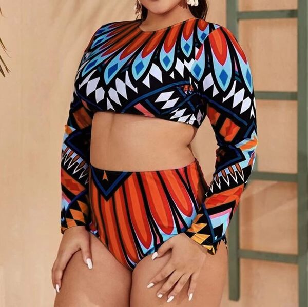 one-piece suits surfing swimsuit for women 2021 bikini long sleeve swimwear geometric print push up summer bathsuit two piece bandeau biquin
one-piece suits surfing swimsuit for women 2021 bikini long sleeve swimwear geometric print push up summer bathsuit two piece bandeau biquin