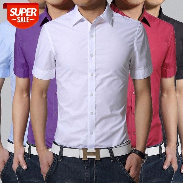 shirt men's short sleeve korean slim business casual non-iron professional wear youth pure color #wm0c, White;black
shirt men's short sleeve korean slim business casual non-iron professional wear youth pure color #wm0c, White;black