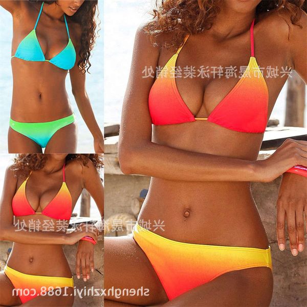 the bikini sheng hai xuan oh gradient positioning triangle bag lace up low waist bikini, White;black
the bikini sheng hai xuan oh gradient positioning triangle bag lace up low waist bikini, White;black