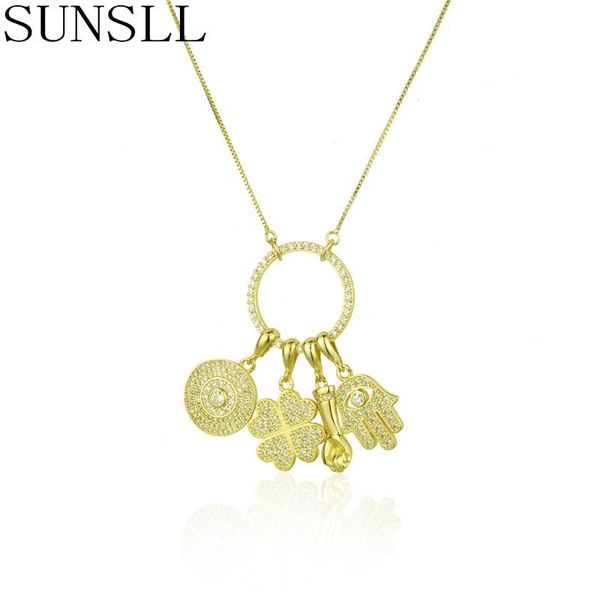 pendant necklaces sunsll gold copper necklace white cubic zirconia designed for women kids jewelry gifts, Silver
pendant necklaces sunsll gold copper necklace white cubic zirconia designed for women kids jewelry gifts, Silver