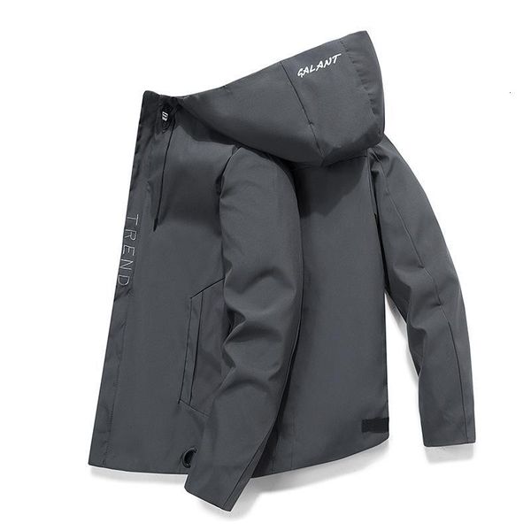 men's jackets spring autumn handsome hooded thin jacket korean style slim comfortable breathable coats youth male casual simple 95w6, Black;brown
men's jackets spring autumn handsome hooded thin jacket korean style slim comfortable breathable coats youth male casual simple 95w6, Black;brown