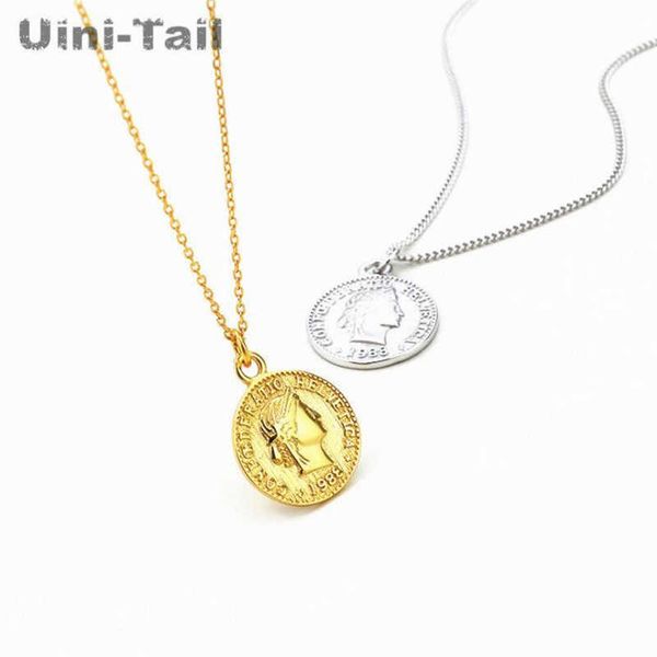 designer necklace uini-tail sale 925 sterling silver dime coin pendant retro portrait simple fashion personality jewelry
designer necklace uini-tail sale 925 sterling silver dime coin pendant retro portrait simple fashion personality jewelry