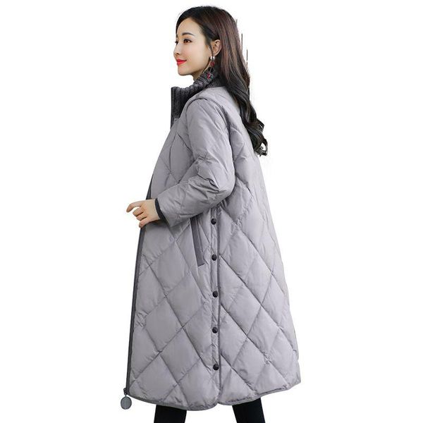 women's trench coats winter women down cotton jacket fashion thickening warm mid-long coat casual loose female parkas overcoat nzyd222a, Tan;black
women's trench coats winter women down cotton jacket fashion thickening warm mid-long coat casual loose female parkas overcoat nzyd222a, Tan;black