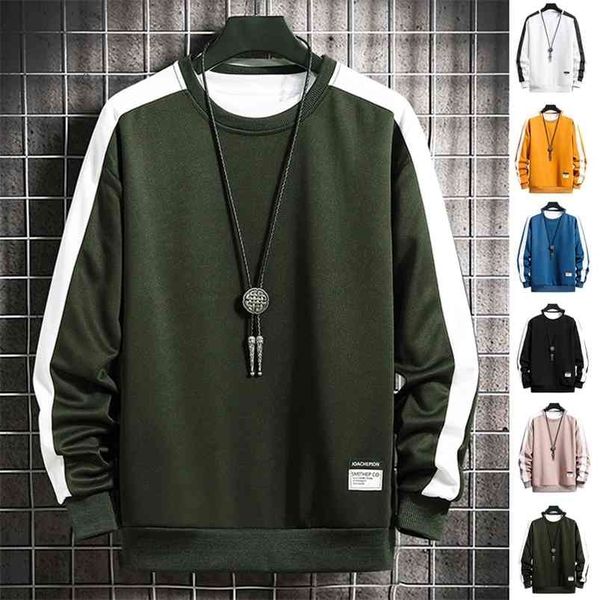 fashion harajuku sweatshirts men spring autumn 6 color hoodie mens casual o-neck patchwork sweatshirt for young men 210818, Black
fashion harajuku sweatshirts men spring autumn 6 color hoodie mens casual o-neck patchwork sweatshirt for young men 210818, Black