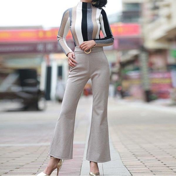 women's pants & capris fashion beige apricot bell-bottoms 2021 brands winter trousers thick woolen pant waist slim flare, Black;white
women's pants & capris fashion beige apricot bell-bottoms 2021 brands winter trousers thick woolen pant waist slim flare, Black;white