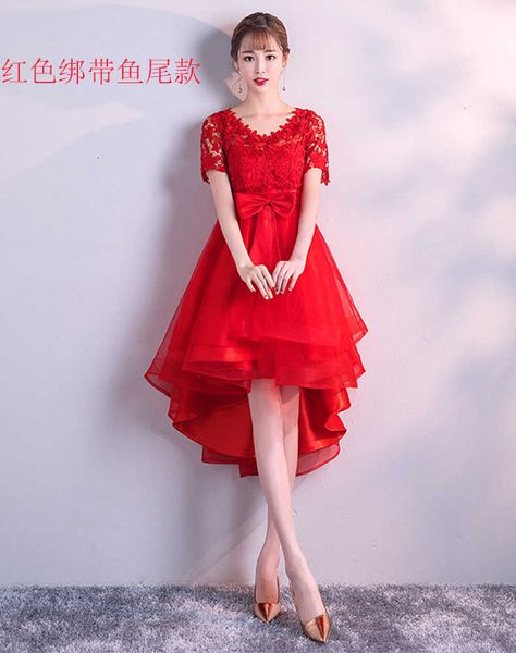 evening luxury dresses pregnant women's toast bride 2021 summer red back door high waist covering belly large fat mm drs, Black;red
evening luxury dresses pregnant women's toast bride 2021 summer red back door high waist covering belly large fat mm drs, Black;red