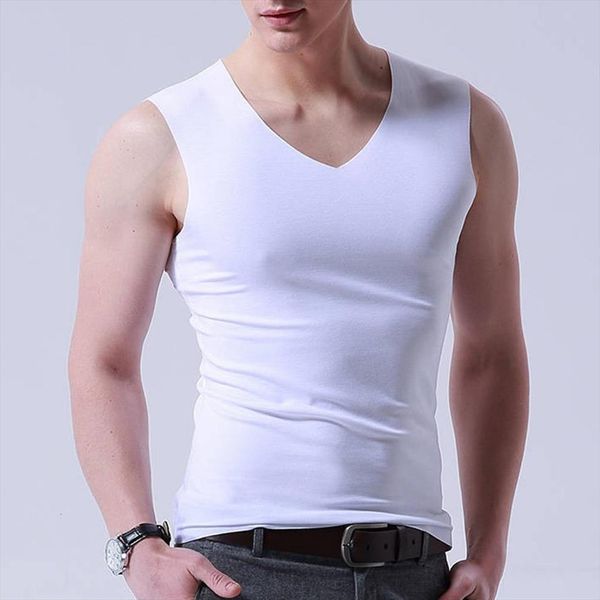 plus size men tank sporty solid color sleeveless v neck slim seamless vest clothing, White;black
plus size men tank sporty solid color sleeveless v neck slim seamless vest clothing, White;black