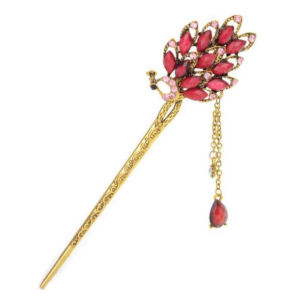 hair clips & barrettes vintage multi 5 colors options resin retro peacock stick hiarpin for women accessories wholesale, Golden;silver
hair clips & barrettes vintage multi 5 colors options resin retro peacock stick hiarpin for women accessories wholesale, Golden;silver