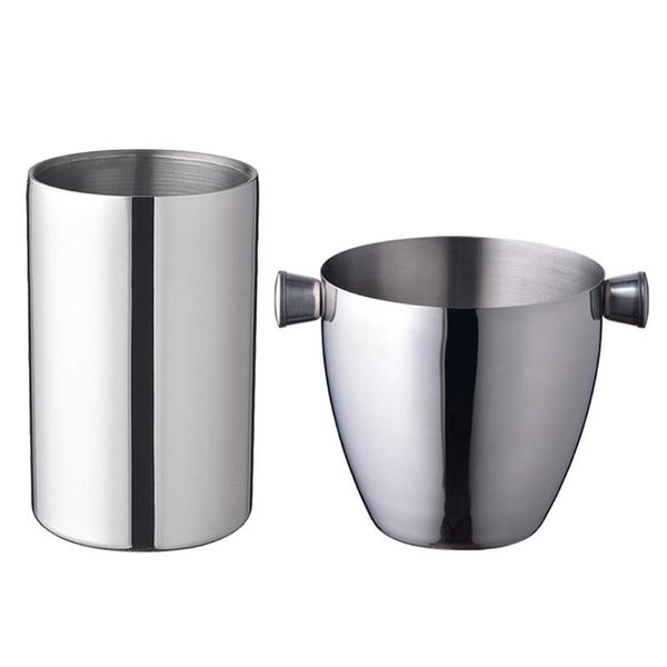 buckets chiller bucket stainless steel double wall cooler for wine champagne beer insulated bottle holder accessories
buckets chiller bucket stainless steel double wall cooler for wine champagne beer insulated bottle holder accessories