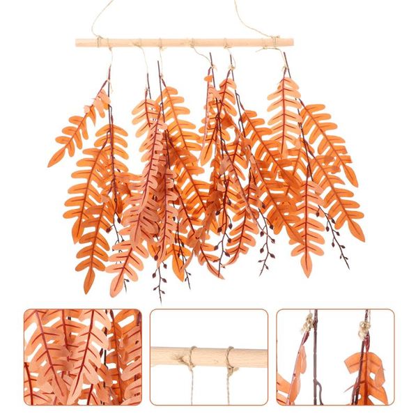 decorative flowers & wreaths 1pc delicate fake leaf pendant home wall chic hanging adornment
decorative flowers & wreaths 1pc delicate fake leaf pendant home wall chic hanging adornment