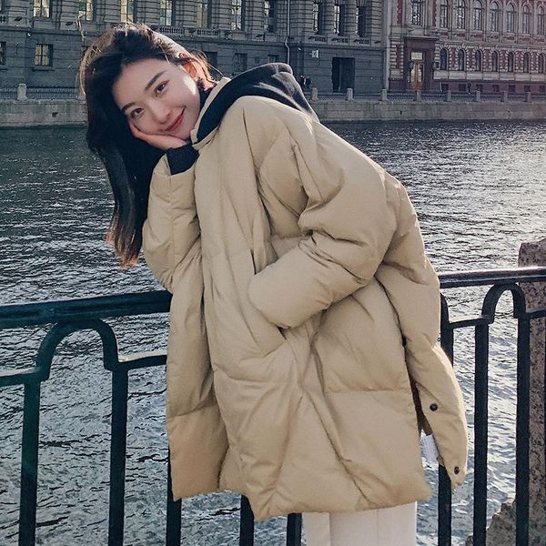 women's trench coats winter parkas womens plus size loose thicken warm jackets mujer oversized women outwears cotton padded casual fema, Tan;black
women's trench coats winter parkas womens plus size loose thicken warm jackets mujer oversized women outwears cotton padded casual fema, Tan;black