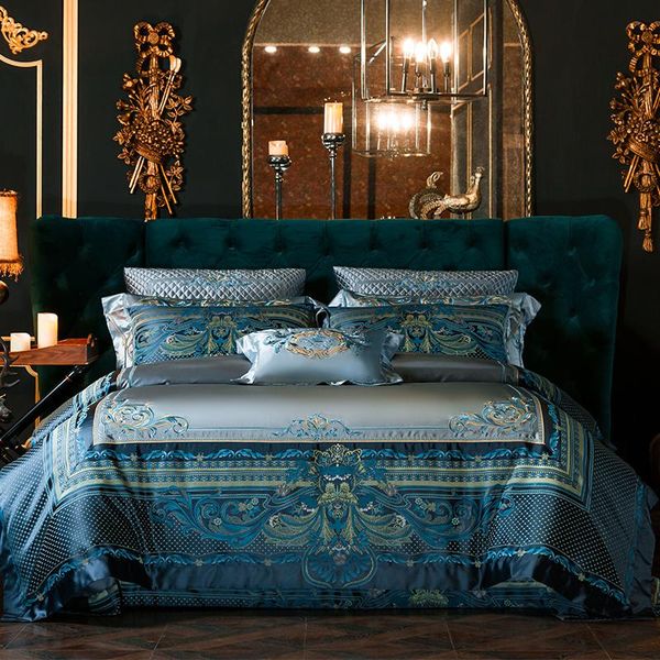 bedding sets 4/6/8/10pcs italy design blue duvet cotton embroidery linens bedspread for home sheet pillowcase
bedding sets 4/6/8/10pcs italy design blue duvet cotton embroidery linens bedspread for home sheet pillowcase