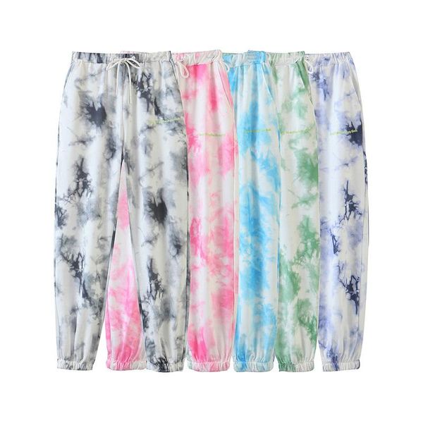 spring and autumn period the draw string of letters embroidery tie-dye beam haroun pants female foot women's & capris, Black;white
spring and autumn period the draw string of letters embroidery tie-dye beam haroun pants female foot women's & capris, Black;white