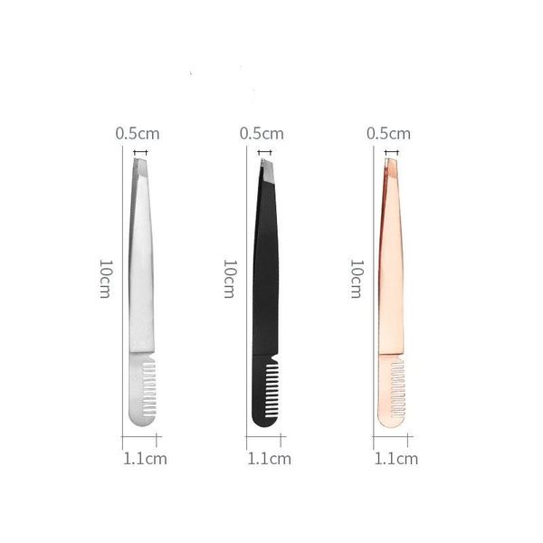 eyebrow tweezer eyelash curler with brush comb stainless steel eyelashes extension tweezers double eyelids pinzette clip
eyebrow tweezer eyelash curler with brush comb stainless steel eyelashes extension tweezers double eyelids pinzette clip