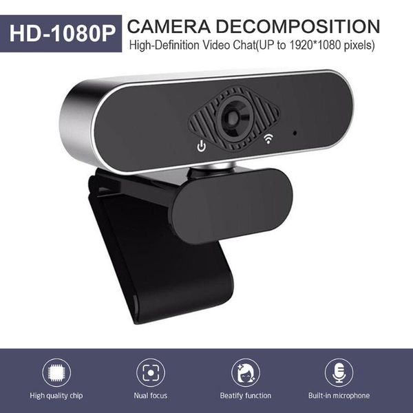 webcams 2mp full hd 1080p webcam with built-in microphone usb clip-on web camera for video conference live streaming r30
webcams 2mp full hd 1080p webcam with built-in microphone usb clip-on web camera for video conference live streaming r30