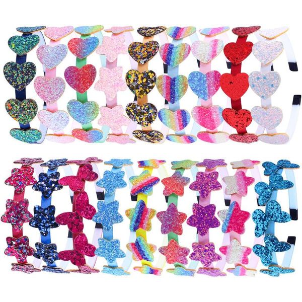 children's sweet candy color love headband sequined five-pointed star princess hairpin jewelry accessories headwear hair, Slivery;white
children's sweet candy color love headband sequined five-pointed star princess hairpin jewelry accessories headwear hair, Slivery;white