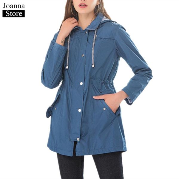 women's jackets spring waterproof hooded jacket women lapel long sleeve zipper slim rainproof coat red casual loose plus size clothes f, Black;brown
women's jackets spring waterproof hooded jacket women lapel long sleeve zipper slim rainproof coat red casual loose plus size clothes f, Black;brown