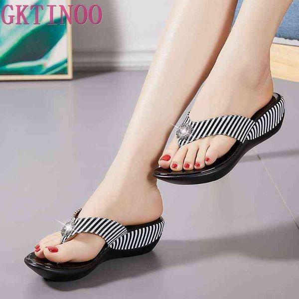 gktinoo 2022 summer platform flip flops fashion beach shoes woman anti-slip genuine leather sandals women slippers shoe y220221, Black
gktinoo 2022 summer platform flip flops fashion beach shoes woman anti-slip genuine leather sandals women slippers shoe y220221, Black