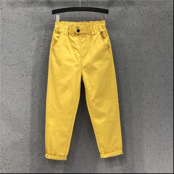arrival women jean summer harem pants all matched casual cotton denim elastic waist plus size yellow white jeans d321, Blue
arrival women jean summer harem pants all matched casual cotton denim elastic waist plus size yellow white jeans d321, Blue