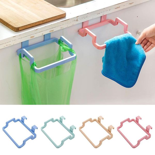 trash bag holder rack portable plastic garbage hanging storage cloth towel kitchen bathrooms organzier & organization 
trash bag holder rack portable plastic garbage hanging storage cloth towel kitchen bathrooms organzier & organization