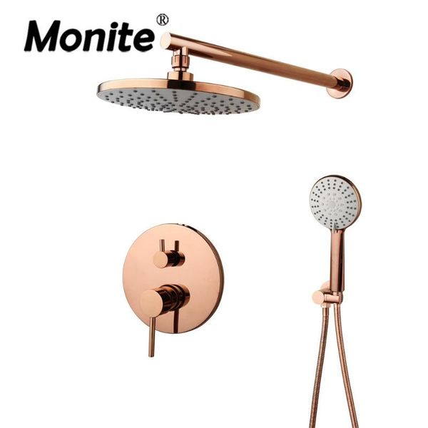 bathroom shower sets monite rose gold faucet rainfall head pink golden bathtub set w/ mixer hand & spray
bathroom shower sets monite rose gold faucet rainfall head pink golden bathtub set w/ mixer hand & spray