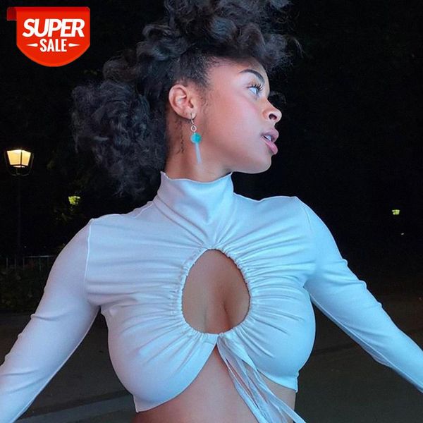 hollow lace-up women slim fit navel long sleeve t-shirt wholesale #mf6v, White
hollow lace-up women slim fit navel long sleeve t-shirt wholesale #mf6v, White