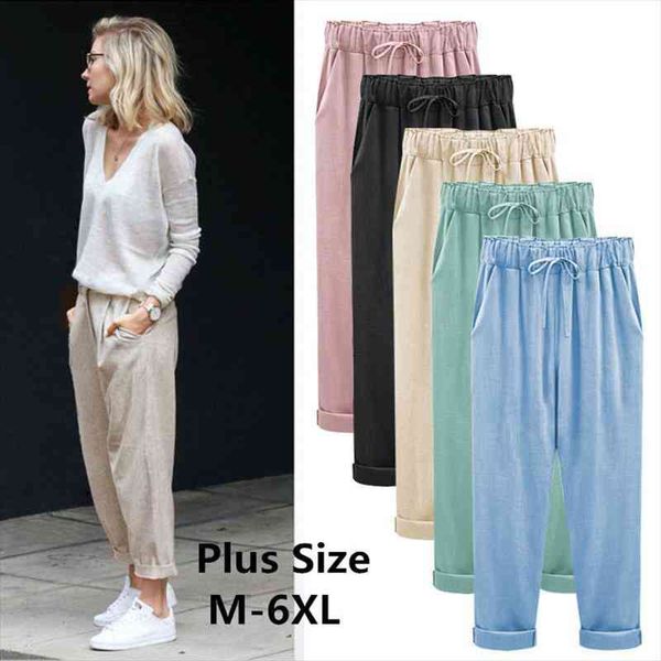 plus size harem pants women linen casual spring autumn high waist ankle-length comfotable pants female, Black;white
plus size harem pants women linen casual spring autumn high waist ankle-length comfotable pants female, Black;white