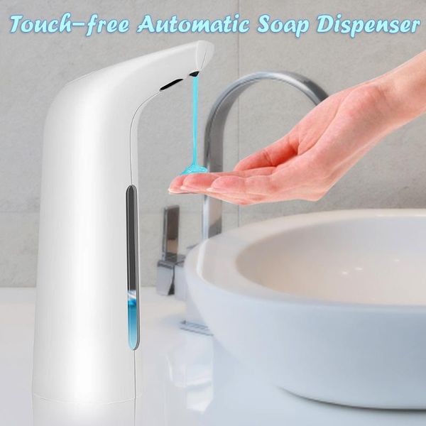 400ml automatic liquid soap dispenser smart sensor touchless electroplated sanitizer dispensador for kitchen bathroom dropship
400ml automatic liquid soap dispenser smart sensor touchless electroplated sanitizer dispensador for kitchen bathroom dropship