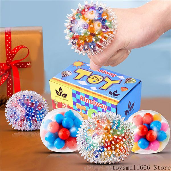 dhl stress relief balls squeeze rainbow sensory toy for stress-relief tension home travel and office use
dhl stress relief balls squeeze rainbow sensory toy for stress-relief tension home travel and office use
