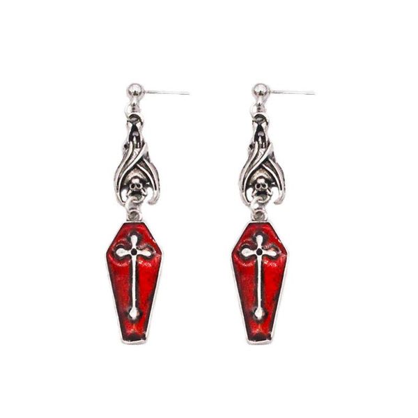 dangle & chandelier ancient bat cross drop earrings for women blood red color retro punk gothic earring party gifts wholesale jewelry vge006, Silver
dangle & chandelier ancient bat cross drop earrings for women blood red color retro punk gothic earring party gifts wholesale jewelry vge006, Silver