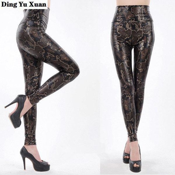 women's leggings fashion leopard printed slim high waist skinny legging women gold snake skin pant small size stretch leggins, Black
women's leggings fashion leopard printed slim high waist skinny legging women gold snake skin pant small size stretch leggins, Black