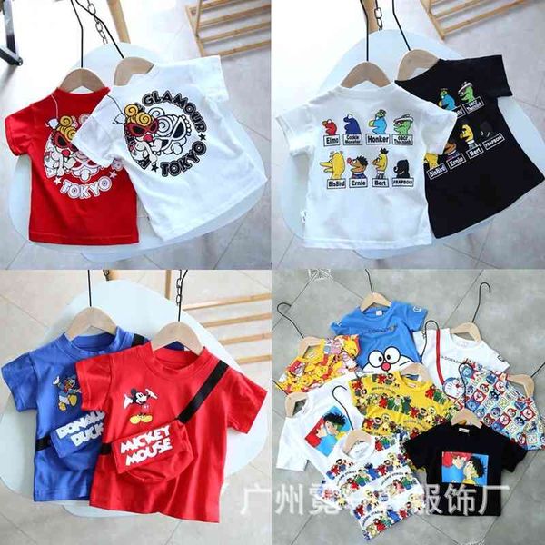 spring new 2021 short sleeve t-shirt korean cartoon children's bottom shirt, White
spring new 2021 short sleeve t-shirt korean cartoon children's bottom shirt, White
