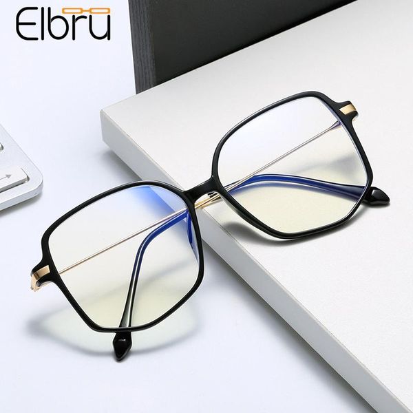 fashion sunglasses frames elbru vintage large plain glasses frame women anti blue light spectacles transparent color optical sepectacles men, Black
fashion sunglasses frames elbru vintage large plain glasses frame women anti blue light spectacles transparent color optical sepectacles men, Black