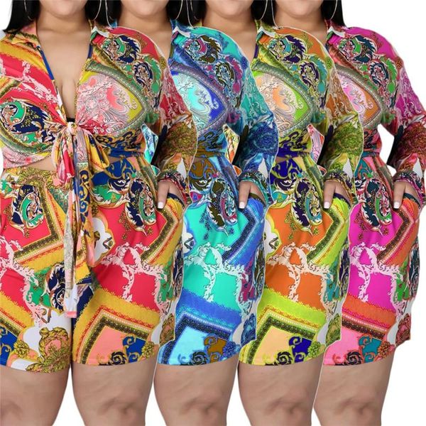 plus size tracksuits 2021 sets two piece set women wholesale print shirts crop and shorts elastic waist casual streetwear drop
plus size tracksuits 2021 sets two piece set women wholesale print shirts crop and shorts elastic waist casual streetwear drop