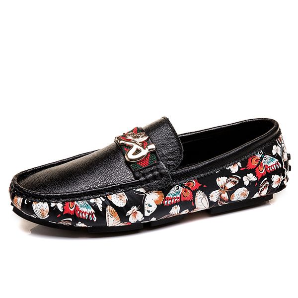 man new fashion colorfully printing shoe masculino casual shoe male leather loafer moccasin hombre slip-on zapatillas, Black
man new fashion colorfully printing shoe masculino casual shoe male leather loafer moccasin hombre slip-on zapatillas, Black