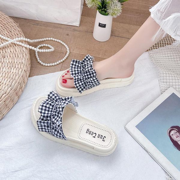 shoes woman 2021 rubber slippers platform lady pantofle girl flat massage rome slides fabric basic pu slipp, Black
shoes woman 2021 rubber slippers platform lady pantofle girl flat massage rome slides fabric basic pu slipp, Black