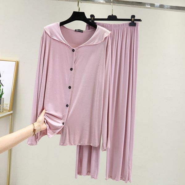 women's sleepwear autumn winter pajamas women sweet doll collar sleepwear set modal long sleeve cardigan trousers pyjamas suit pijama, Black;red
women's sleepwear autumn winter pajamas women sweet doll collar sleepwear set modal long sleeve cardigan trousers pyjamas suit pijama, Black;red