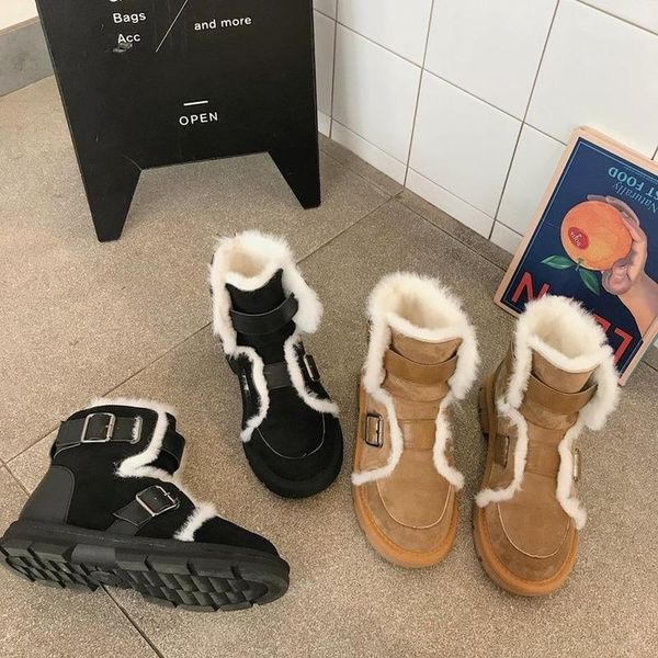 boots sports snow women's 2021 autumn and winter plus velvet warmth thick-soled non-slip handsome short tube cotton tide, Black
boots sports snow women's 2021 autumn and winter plus velvet warmth thick-soled non-slip handsome short tube cotton tide, Black