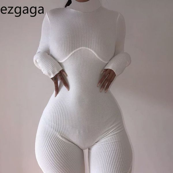 ezgaga bodycon playsuit solid long sleeve rompers womens jumpsuit ladies tracksuit fashion clothes sports autumn 210430, Black;white
ezgaga bodycon playsuit solid long sleeve rompers womens jumpsuit ladies tracksuit fashion clothes sports autumn 210430, Black;white